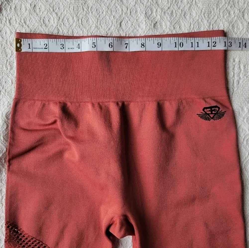 MOTUS SEAMLESS LEGGINGS HIGH WAIST – TERRA ROSE - Picture 10 of 12
